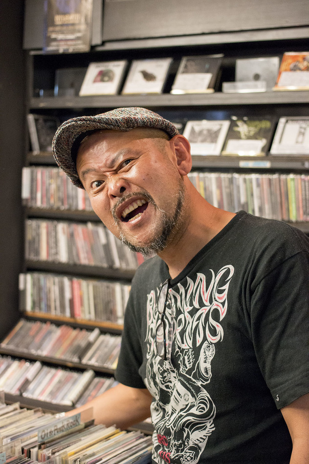 Guy-san in Disk Shop Misery